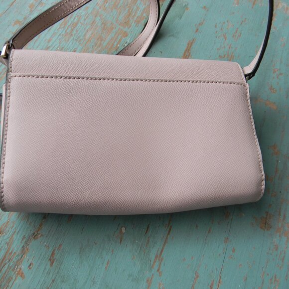 Kate Spade Laurel Way ADDISON Crossbody/INNER WALLET SAFFIANO LEATHER PINK - Picture 6 of 8